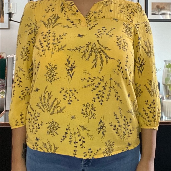 Marigold peasant shirt from Reitmans - Picture 10 of 11